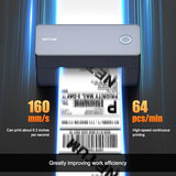 Thermal Shipping Label Printer, Wireless 4×6 Label Maker for Small Business, Compatible with iPhone, Andorid