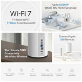 TP-Link Deco 7 Pro BE17000 Tri-Band Wi-Fi 7 Whole Home Mesh System