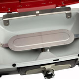 Petit Gourmet Portable Tabletop Propane Gas Grill, Red 17.6 x 18.6 x 11.8-Inch Cuisinart