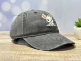 GDIQ Bunny Baseball Hat for Kids, Cute Rabbit Gifts for Boys Girls