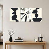 daktenn Boho Wall Art Set of 3 Matisse Wall Art Minimalist Wall Art Abstract Geometric Prints for Bathroom Bedroom Living Room 18"x24"x3 Panels