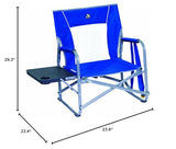 GCI Outdoor Slim-Fold Event Outdoor Folding Chair Camping Chair With Side Table