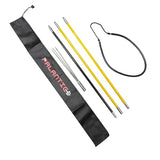Scuba Choice Hybrid Hawaiian Sling Travel Spearfishing Pole Spear with 3 Prong Tip (3-Piece), 7-Foot, Yellow Scuba Choice
