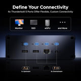 UGREEN Maxidok Thunderbolt 5 Docking Station, Triple 4K@60Hz, 4xTBT5 Port
