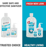 Hand Sanitizer, 2 Fl oz (Pack of 24), Less Drying Moisturizing Gel with Vitamin E