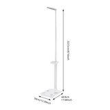 Professional Ultrasonic Medical Scale w/LCD Display Digital Physician Scale Height and Weight Scale for Measuring BMI Body Fat Muscle Calories and More