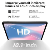 Tablet 10.1 inch Android 16 Tablet with Octa-Core Processor, 20GB RAM 128GB ROM 1 TB Expandable