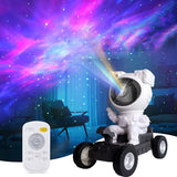 Star Projector Galaxy Night Light - ASTRAEA Astronaut Space Projector, Starry Nebula Ceiling LED Lamp with Timer and Remote, Kids Room
