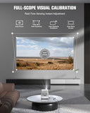 【Flagship Official Licensed Google TV】Smart Outdoor 4K Projector with WiFi and Bluetooth
