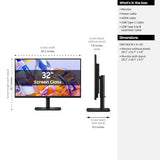 Samsung 32" ViewFinity S8 (S80UH) High-Resolution Monitor