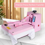 16x24 Pneumatic up Sliding Dual Platen Heat Press Machine
