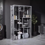 BGGJJ Book Shelf Creative Industrial Style Floor-Standing Storage Rack Office Bookshelf