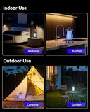 Ejonix Rechargeable Bug Zapper, Cordless Portable & Hanging Electric Mosquito & Fly Killer with Light for Indoor & Outdoor, Ideal for Backyard and Patio