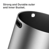 18.8 Gallon Commercial Open Top Trash Can