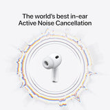 Apple AirPods Pro 3 Wireless Earbuds, Active Noise Cancellation, Live Translation, Heart Rate Sensing