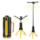 Rechargeable Telescopic Camping Light, 15000mAh Collapsible Lantern with 270° Rotation & Dimming, Portable Flashlight, Waterproof Tent Light for Outdoor Camping, Hiking, Barbecue, Fishing & Emergency