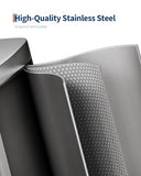 Garvee Step-on Stainless Steel Kitchen Trash Can - 13 Gal / 50 L Large Capacity, Rustproof Metal Garbage Bin with Soft Close Lid