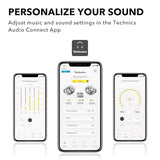 Technics Reference Class Hi-Fi Wireless Earbuds, (Black) Technics