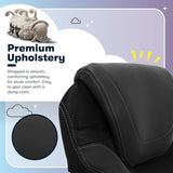 Serta Bryce Executive Office Chair, Ergonomic Computer DeskChairs with Patented AIR Lumbar Support, Comfy Body Pillows, Black