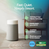 BLUEAIR Air Purifiers for Medium Rooms, Bedroom, Kitchen, Cleans 1,858 sqft in one hour, HEPASilent Smart Air Cleaner - Blue Pure 311i Max