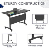 QXYXSM Conference Room Tables Folding Conference Room Table, Modular Meeting Table