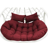 lihtsofty Double Egg Chair Cushion Replacement 55x35in Thickened Double Egg