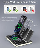 acer 7-in-1 Wireless Charging Station: Charger Stand for Multiple Devices for Apple - iPhone 16 15 14 13 12 Pro Max Apple Watch Airpods