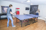 STIGA Advantage Lite Ping Pong Tables - 13, 15, 19, and 25mm Tabletops - Quickplay 10 Minute Assembly - Playback Mode - Recreational to Tournament Level, Blue