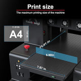 RAINBOWDGT A3 UV Printer, with Laptop, Bottle Holder & Stickers