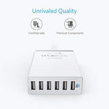 Anker Desktop Charger, 60W 6 Port USB Multiple Charging Hub