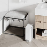 simplehuman Slim Step Can, 5L / 1.3 Gallon Compact Bathroom Trash Can