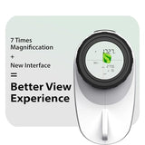 Gogogo Sport Vpro GS24 Golf & Hunting Laser Rangefinder, 7X Magnification, 1200 Yard Distance Measuring Range Finder with High-Precision Flag Pole Locking Vibration Function Slope Mode Continuous Scan