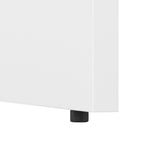 Bush Business Furniture Studio C 2 Drawer Lateral File Cabinet in White - Assembled
