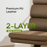Office Chair Adjustable Desk Chair Mid Back Executive Comfortable