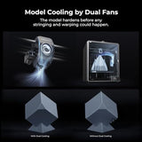 Creality K1 Max 3D Printer, 600mm/s Max High-Speed with Dual Cooling, Smart AI Function, Auto Leveling and Out of the Box, 300x300x300mm Large Print Volume 3D Printer, Ideal for Pros & Hobbyists