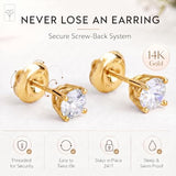 1/4-2 Carat IGI Certified Lab Grown Diamond Stud Earring