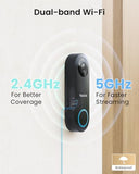 REOLINK Solar Security Cameras Wireless Outdoor System, Argus PT+Home Hub Mini Bundle with Video Doorbell, Color Night Vision, Smart Detection, 2.4/5 GHz Wi-Fi, No Subscriptions