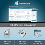 ScanSnap iX2500 Premium Wireless or USB High-Speed Cloud Enabled Document