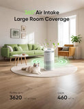 Dhyala Air Purifier for Home Large Room up to 3620Ft², H13 True HEPA Air Purifiers for Home Pet Hair Dander Odor Pollen, Air Cleaner with Smart WiFi