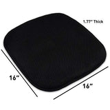 Sweet Home Collection Cushion Memory Foam Chair Pads