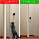 ‎Frychee Wall Corner Protector, Walls Edge Protector，Self-Adhesive Wall Corner Guards,PVC Double Side Edge Protector， Furniture Stairs Guard (2, 2.5x90cm/0.98x35.4in)