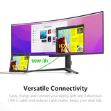 INNOCN 49" QD-OLED 5K2K 5120 x 1440P 144Hz Ultrawide Curved Monitor - 49Q1R