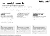Soehnle Digital Personal Scale Style Sense Safe 300 – High Precision Bathroom Scale with XXL Stainless Steel Surface, Anti-Fingerprint, Auto On/Off, Large LCD Display, 180kg Capacity