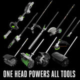 EGO STA1600 16-Inch Carbon Fiber String Trimmer Attachment with POWERLOAD™ for EGO 56-Volt Lithium-ion Multi-Head System