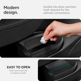 Spigen Door Pocket Car Trash Can [with Magnetic Lid] Waterproof Door Pocket