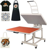 Large Professional Digital Control Heat Transfer Machine for Sublimation, Sliding Base Design