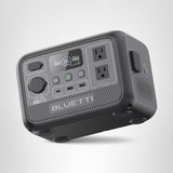 BLUETTI AC2A Portable Power Station, 204Wh Solar Generator LiFePO4 Battery Backup w/ 2 300W (600W Power Lifting) AC Outlets, Recharge from 0-80% in 45 Min, for Camping (Solar Panel Optional)