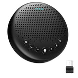 Conference Speaker and Microphone Luna 360° Voice Pickup w/Noise Reduction/Mute/Indicator USB Bluetooth Speakerphone w/Dongle