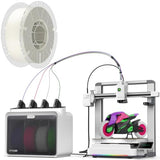 Creality SPARKX i7 Combo 3D Printer Bundle with Creality RFID PLA White Hyper