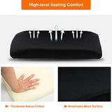 BestOffice | Ergonomic Office Chair | Mid-Back Swivel Desk Chair | Breathable Backrest & Lumbar Support | Adjustable Height